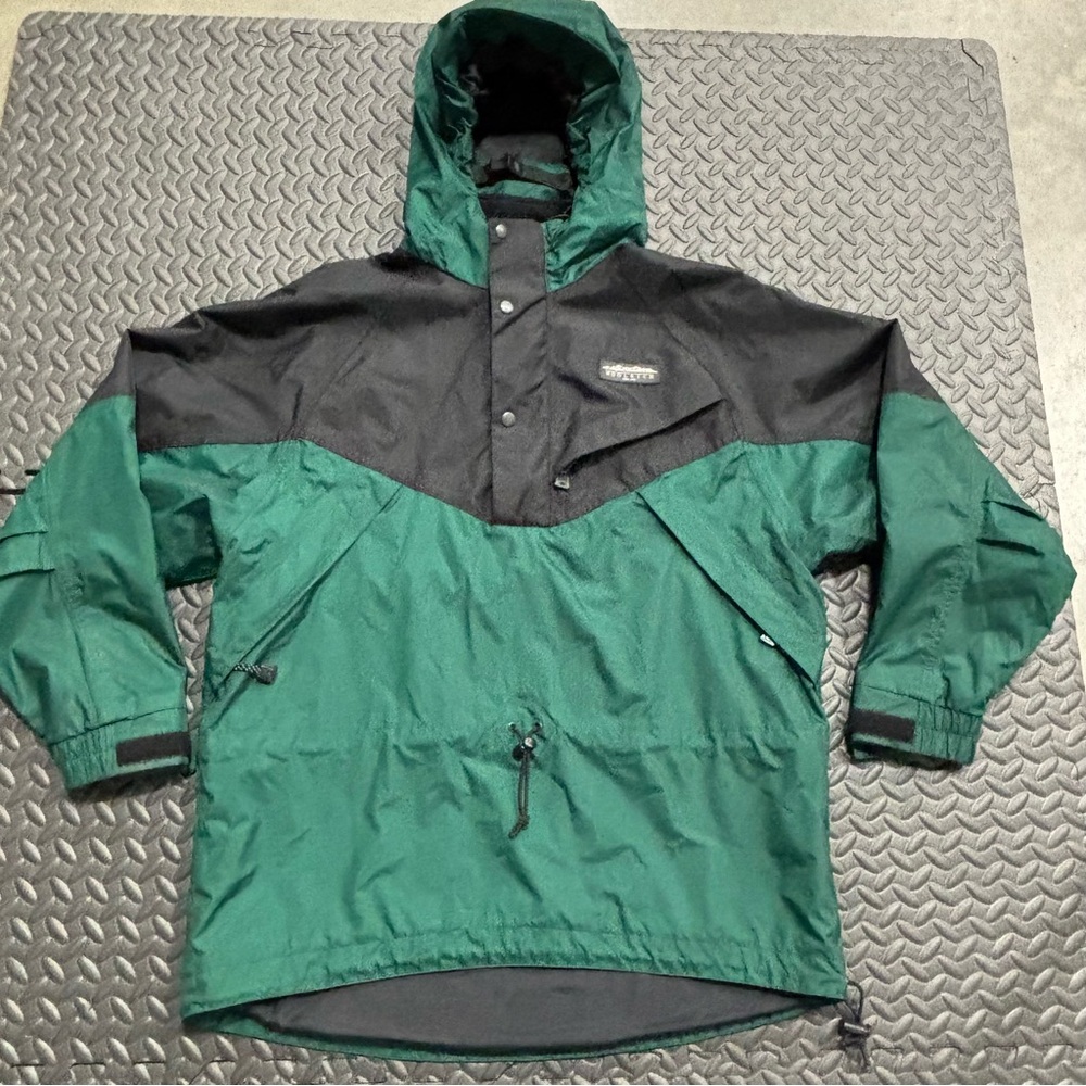 Men’s Woolrich 1/4 Zip Pullover Rain Jacket/Windbreaker Size Large
